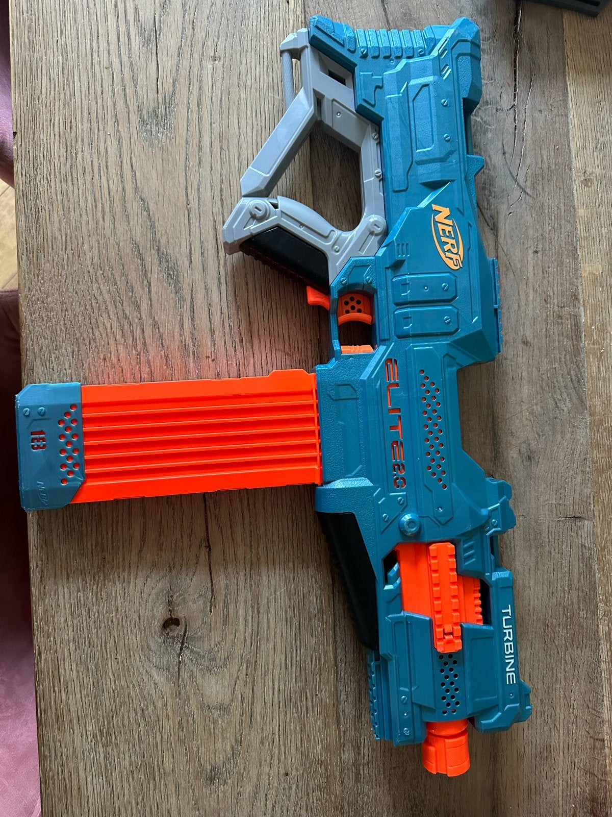 Nerf Elite 2.0 Turbine CS-18 Blaster, Ophalen of Verzenden, Gebruikt, Jongen of Meisje