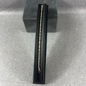 Gouden armband | 14K | 1,61gr | gedraaid | 410733, Ophalen, Zo goed als nieuw, Goud, Goud