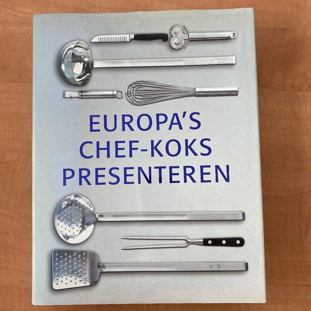 Europa’s chef-koks presenteren, Boeken, Overige typen, Ophalen of Verzenden, Zo goed als nieuw, Overige gebieden