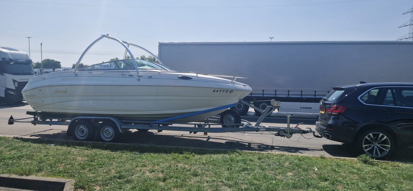 Nette&Snelle Mariah 216 Sport Speedboot inruil auto kan, Watersport en Boten, Speedboten, Ophalen of Verzenden, Polyester, Benzine