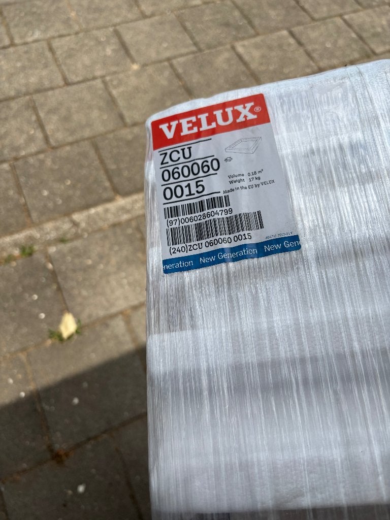 Velux opstand verhoging ZCU 060060, Ophalen, Minder dan 80 cm, Minder dan 80 cm, Nieuw
