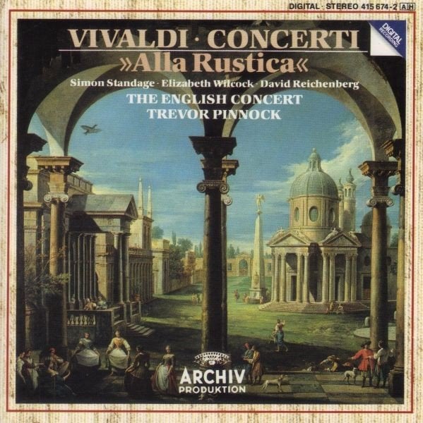 VIVALDI Concerti alla rustica CD PINNOCK ARCHIV NIEUWSTAAT, Ophalen of Verzenden, Barok, Zo goed als nieuw, Orkest of Ballet