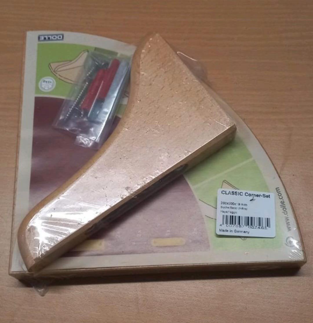 Te koop hoekplankjes, Huis en Inrichting, Woonaccessoires | Overige, Nieuw, Hout, Beige, Modern, Ophalen of Verzenden