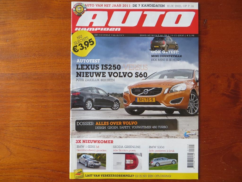 Autokampioen 23 2010 Yeti, 106 Rallye 156 GTA, dossier Volvo, Ophalen of Verzenden, Nieuw, Volvo