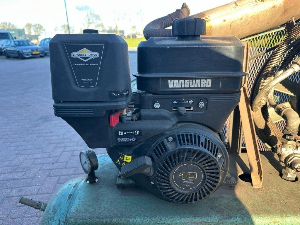 Alup compressor + nieuwe VanGuard motor, Ophalen, Gebruikt