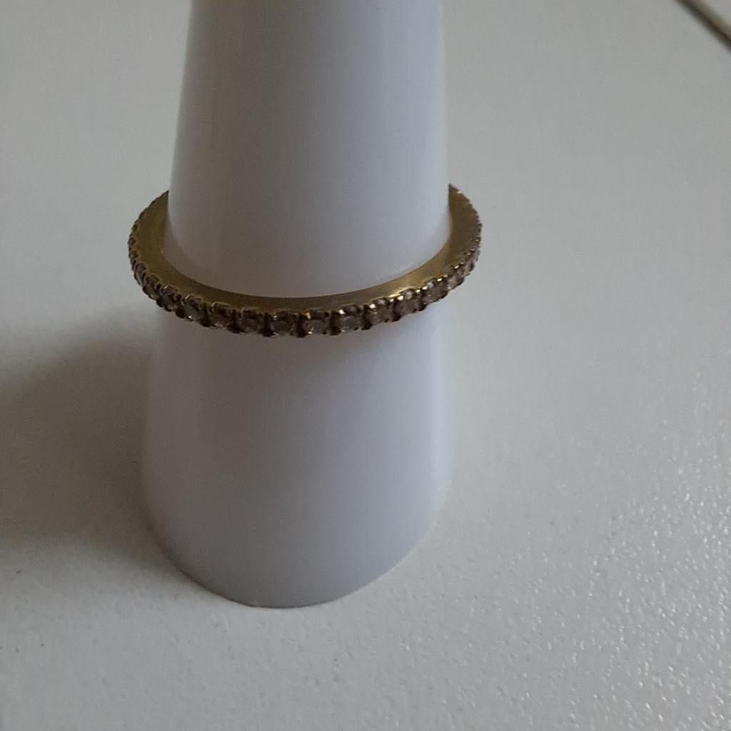 (r) *3* MelanO ring Friends Sade CZ, Sieraden, Tassen en Uiterlijk, Ringen, 18 tot 19, IJzer of Staal, Zo goed als nieuw, Dame