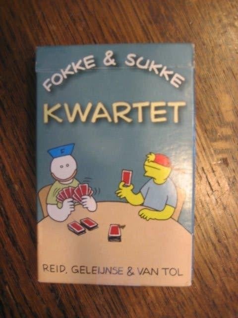 FOKKE EN SUKKE KWARTET, Ophalen of Verzenden, Zo goed als nieuw, Kwartet(ten)