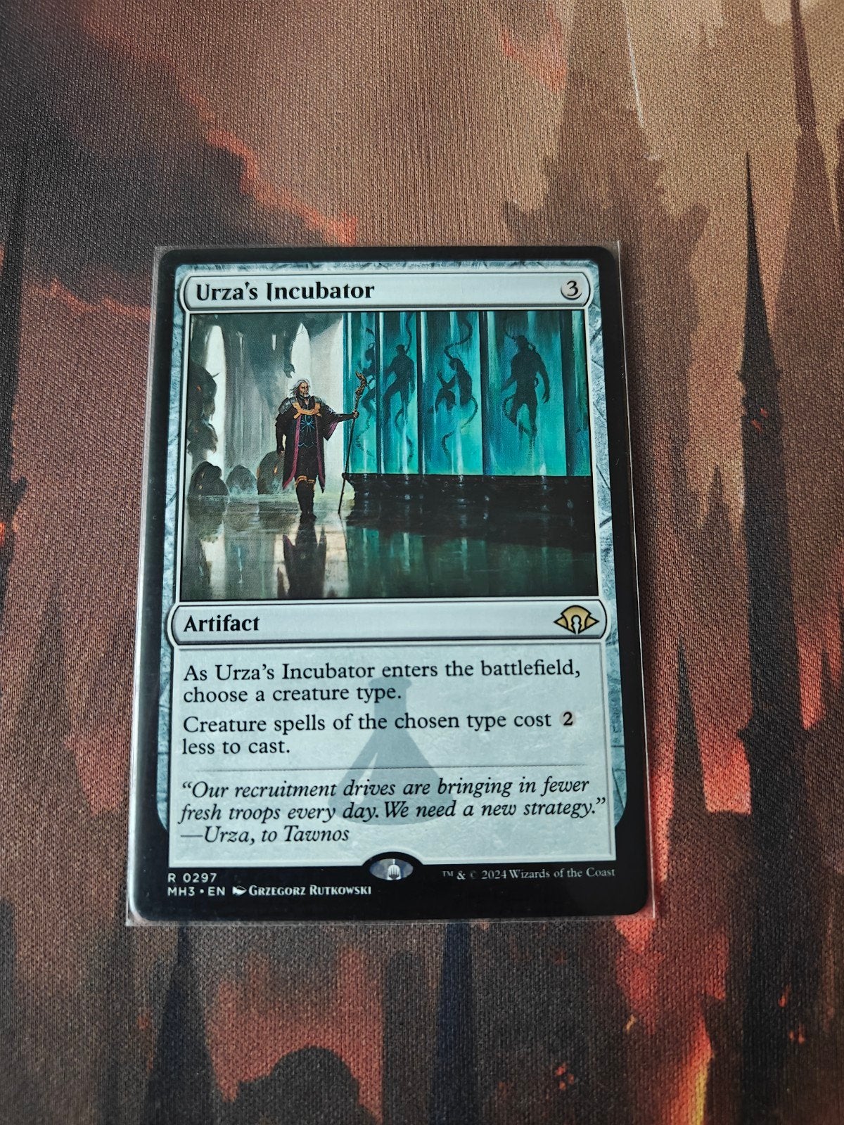 Urza's Incubator - Magic: The Gathering Kaart (MH3), Ophalen of Verzenden, Zo goed als nieuw, Losse kaart