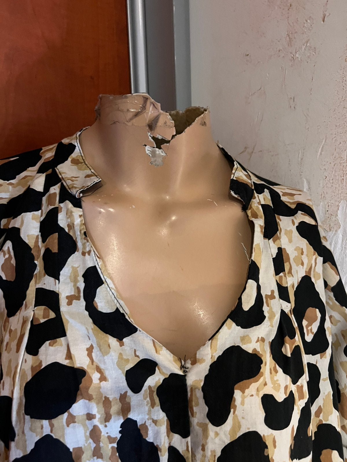 AZZURRO blouse maat L zgan, F, Beige, Maat 42/44 (L), Ophalen of Verzenden