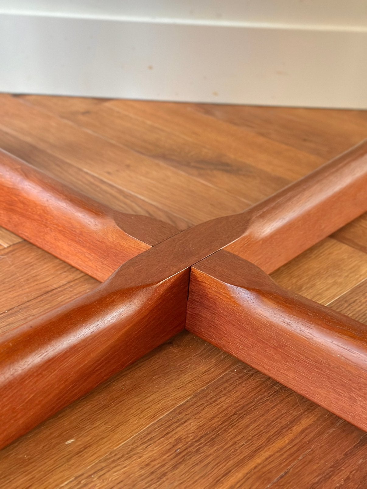 Vintage design salontafel Deens Niels Bach jaren 50/60/70, Ophalen, Gebruikt, 50 tot 100 cm, 100 tot 150 cm