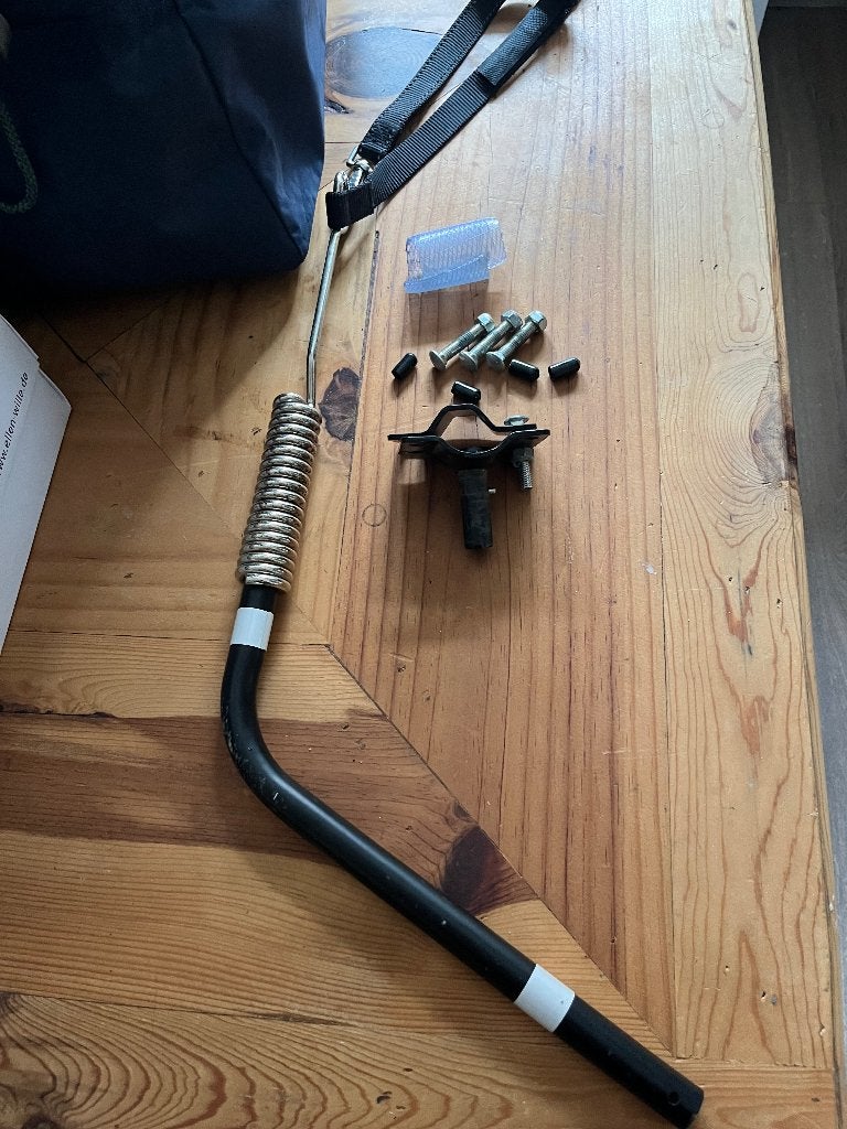 Trixie de Luxe fietsbeugel, Ophalen of Verzenden, Zo goed als nieuw, Hondenriem