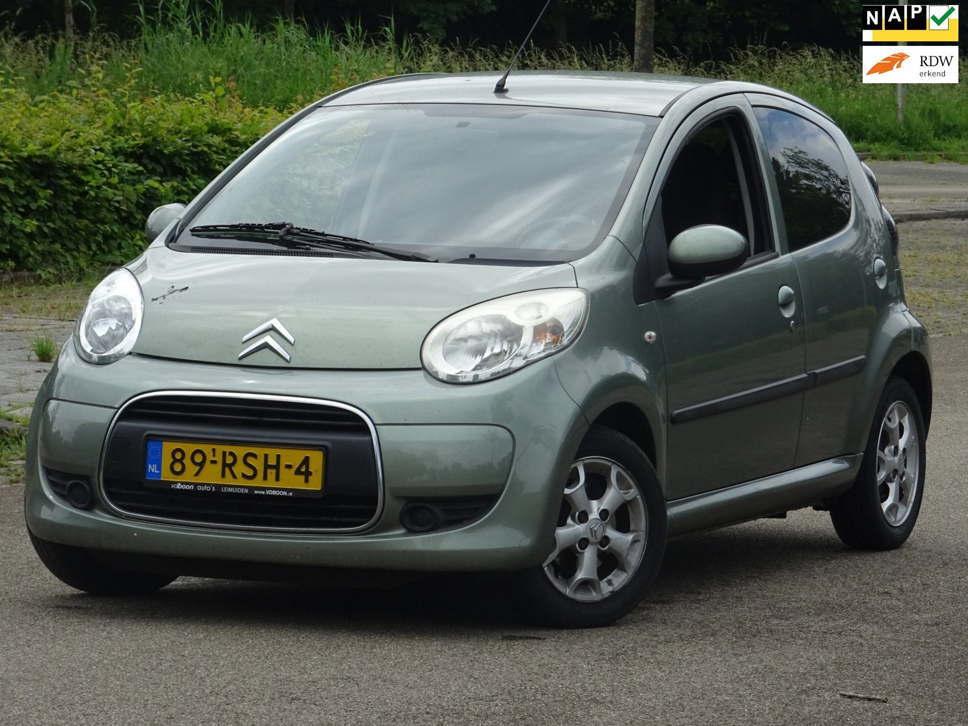 Citroen C1 1.0-12V Exclusive 5DRS NAP/ANDROID/LEER/AIRCO/APK, Auto's, Voorwielaandrijving, Euro 5, Gebruikt, 4 stoelen