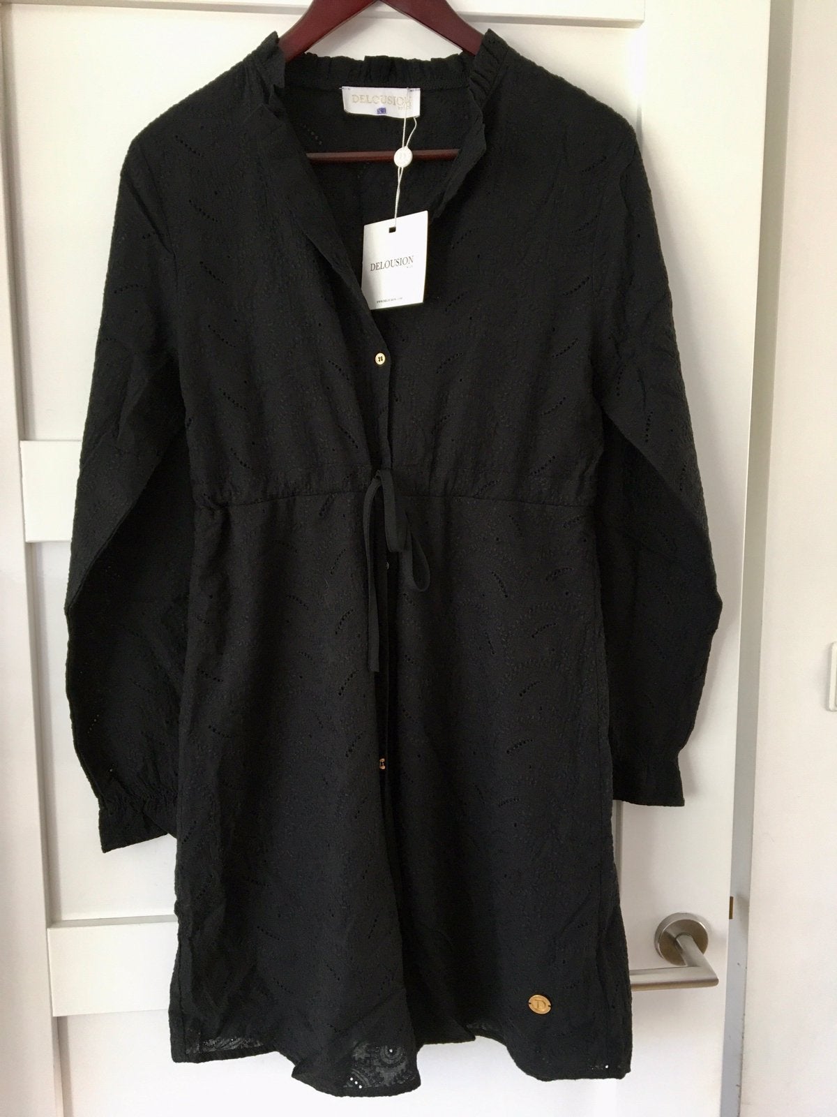 Nieuwe jurk van Delousion, maat XL, zwart, Zwart, Maat 46/48 (XL) of groter, Nieuw, Ophalen of Verzenden