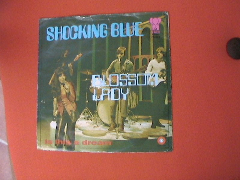 shocking blue jukebox single blossom lady jaren 60 zgn., Ophalen of Verzenden, Zo goed als nieuw, Pop