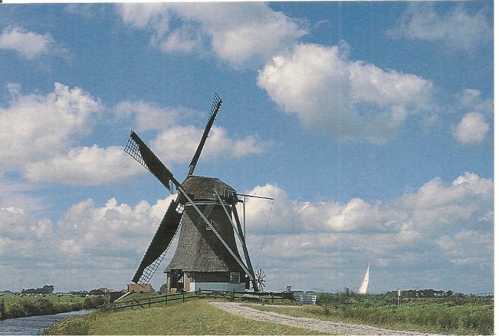 Ansichtkaart Vegelinsoord - Grevens- of Deelsmolen, Ophalen of Verzenden, 1980 tot heden, Ongelopen, Friesland