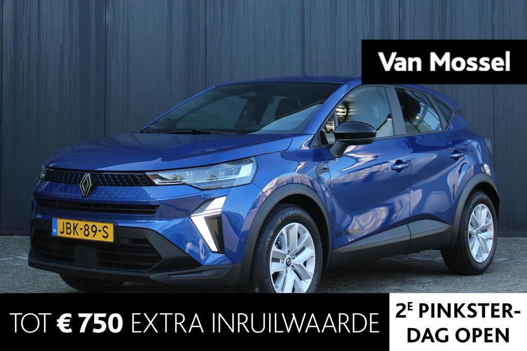 Renault Captur 1.0 TCe 90Pk evolution | Google Navigatie | A, Stof, Euro 6, Blauw, 1193 kg