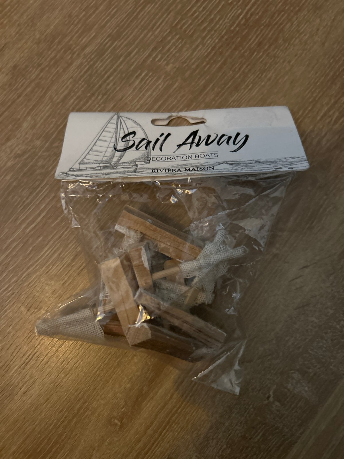 Riviera Maison Happy Harbour Deco Boot Mini wit, Ophalen of Verzenden, Nieuw