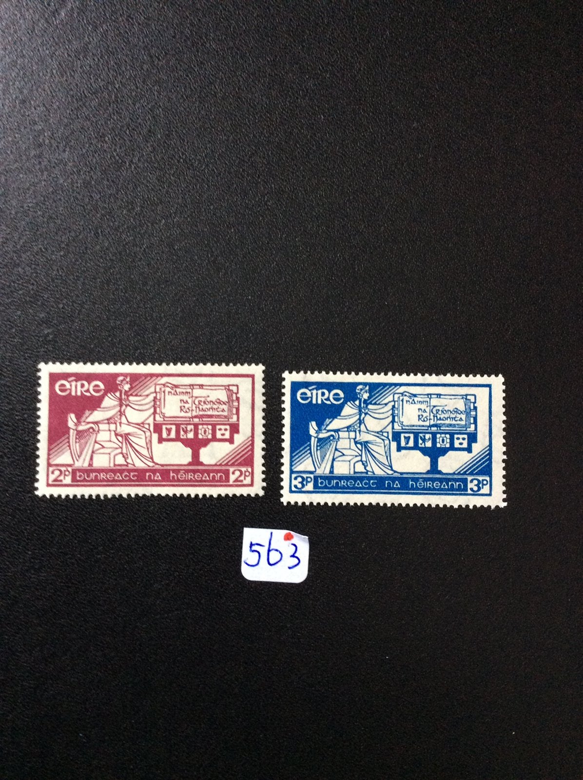 Ierland postzegels 1937 pfr Mi 65/66, Ophalen of Verzenden, Ierland, Postfris