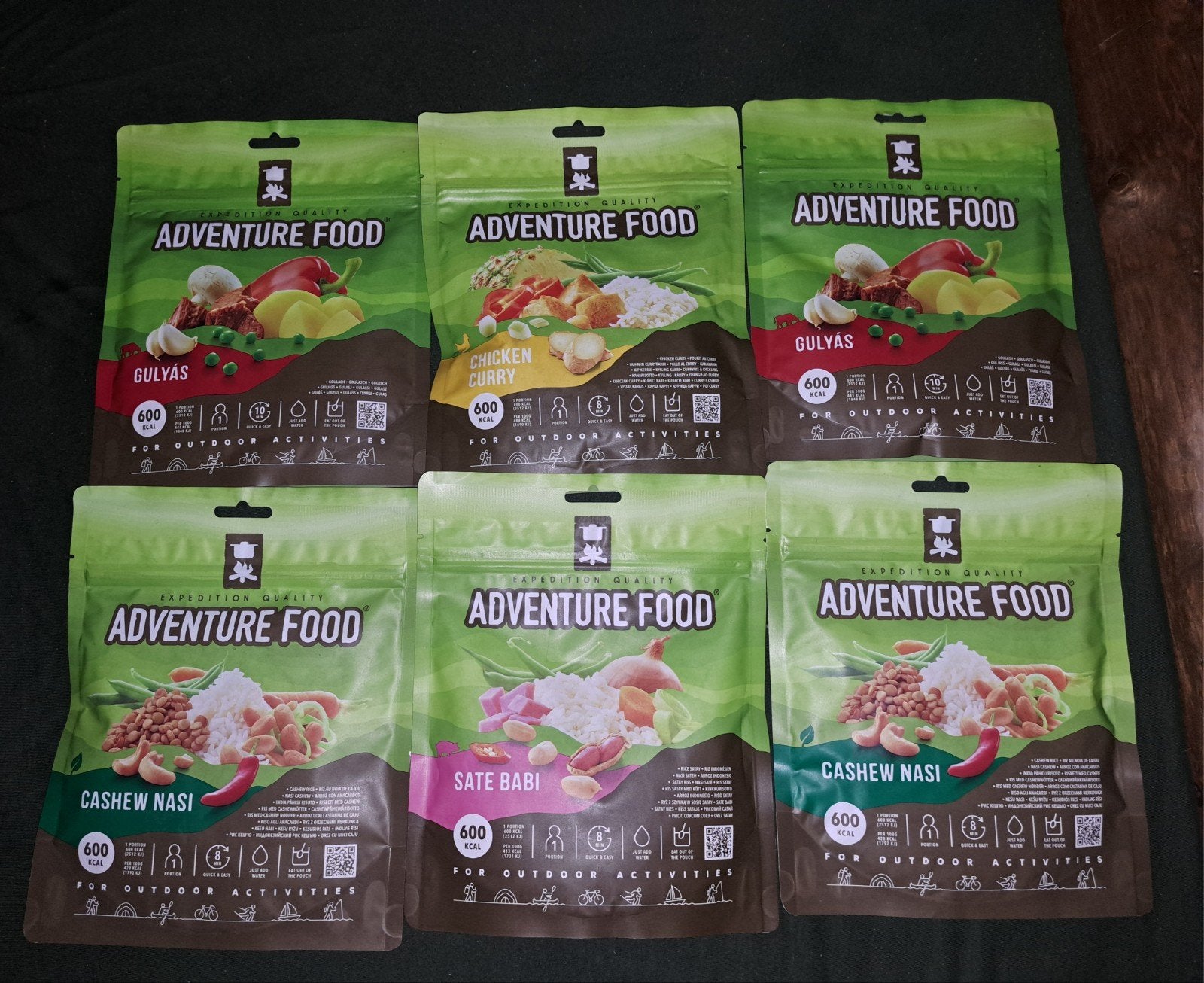 Adventure Food maaltijden 6x, Diversen, Ophalen of Verzenden