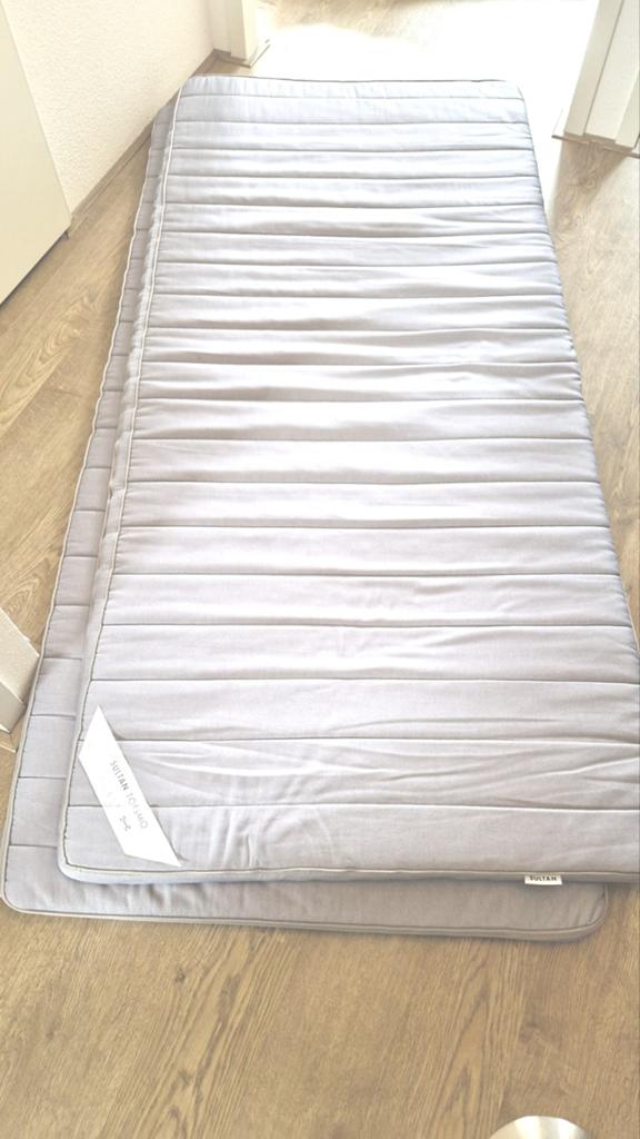 IKEA SULTAN TORSOMO Topmatras (2x), Huis en Inrichting, Slaapkamer | Matrassen en Bedbodems, Ophalen, 90 cm, Eenpersoons, Zo goed als nieuw