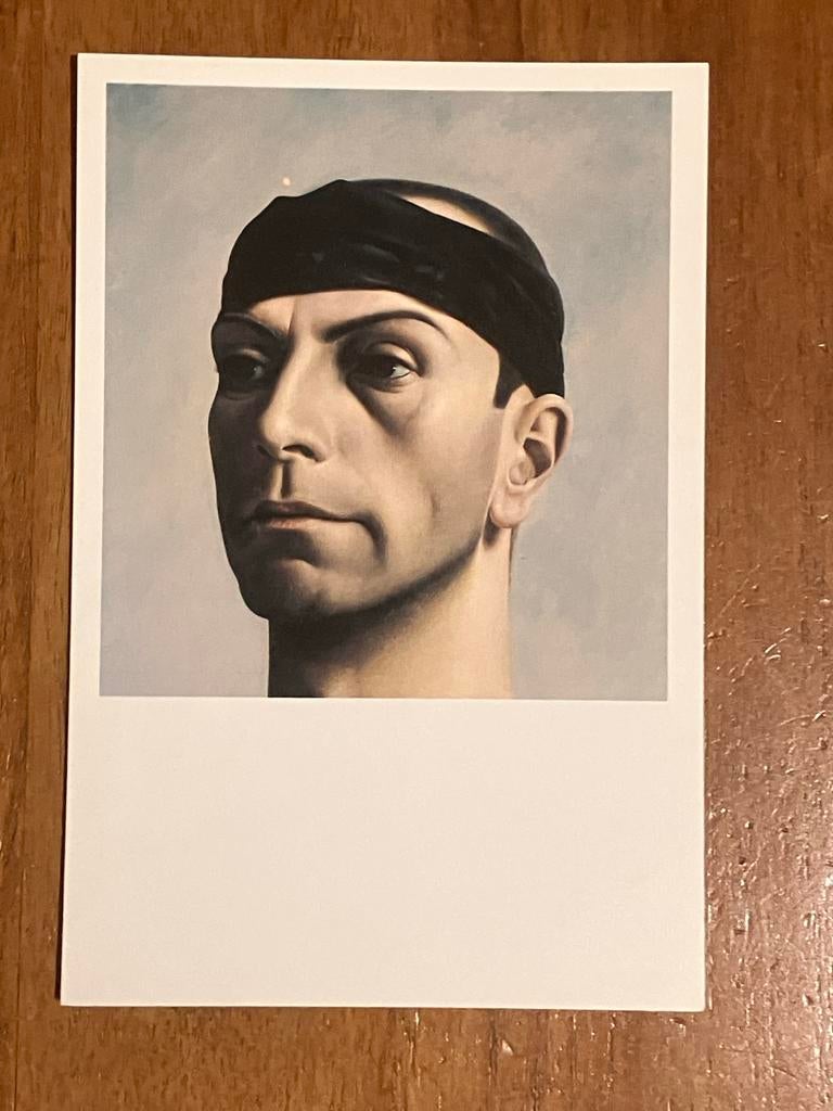 Pyke Koch - Zelfportret met zwarte hoofddoek (1937), Verzamelen, Ansichtkaarten | Themakaarten, Ongelopen, 1980 tot heden, Sterren en Beroemdheden