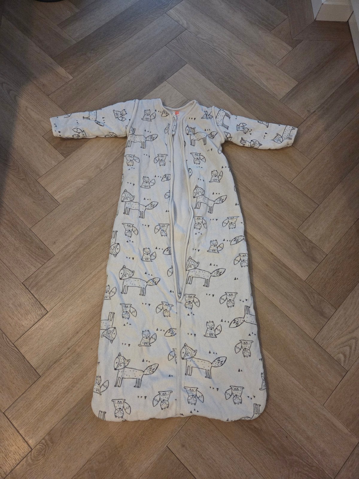 Hema Slaapzak met vossenprint - Maat 86/104, Kinderen en Baby's, Dekens, Slaapzakjes en Inbakerproducten, Ophalen of Verzenden