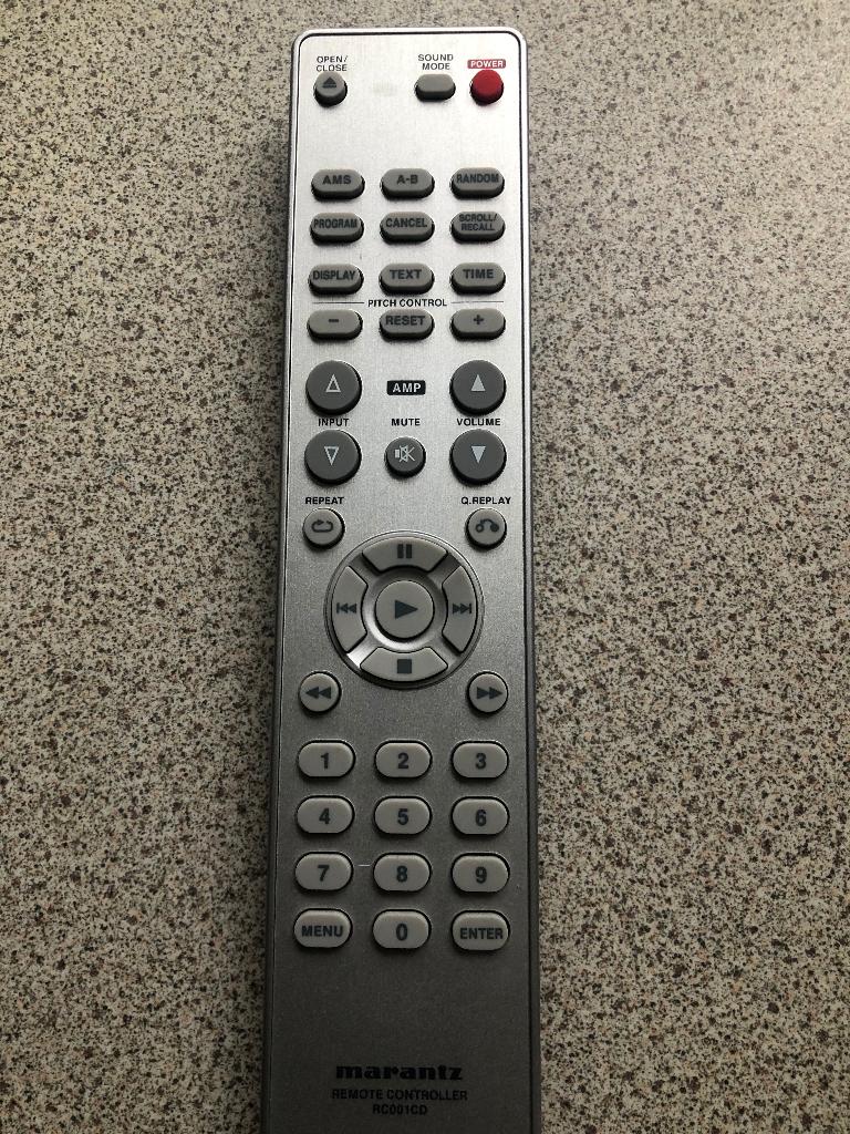 Marantz Remote Controller RC 001CD afstandsbediening, Ophalen of Verzenden