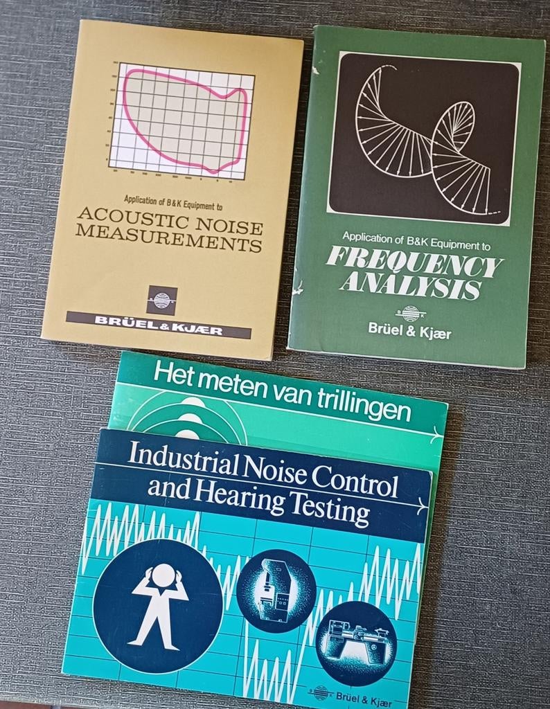 Brüel & Kjær Engelstalige Boekjes - Techniek, Ophalen of Verzenden, Gelezen, Overige onderwerpen, Brüel & Kjær