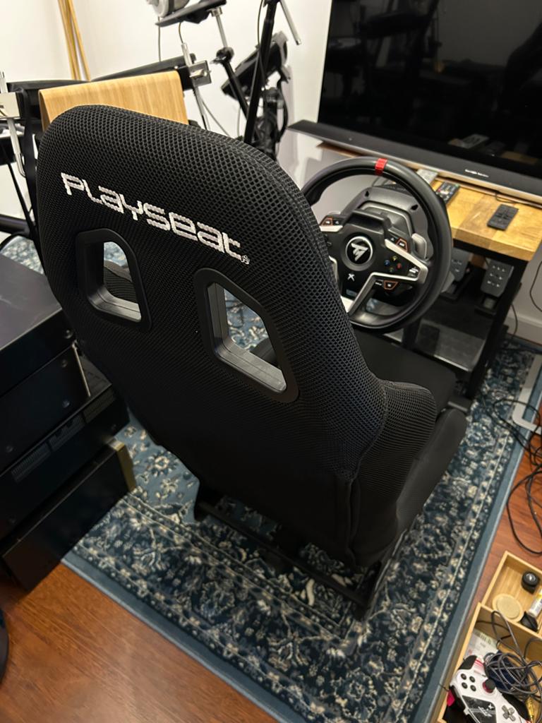Playseat met Thrustmaster T248 stuur en pedalen voor Xbox, Ophalen, Racestoel, Gebruikt, Xbox