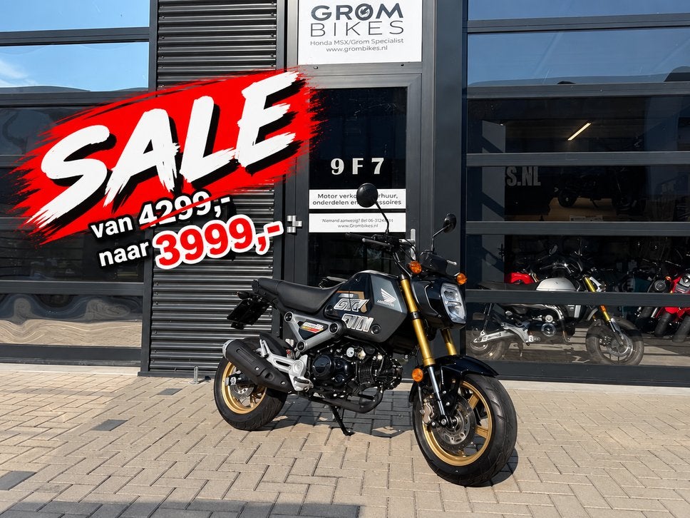 HONDA MSX GROM SP 125cc (bj 2024) 750 KM NIEUWSTAAT, HONDA, Bedrijf, Onbekend, 124 cc