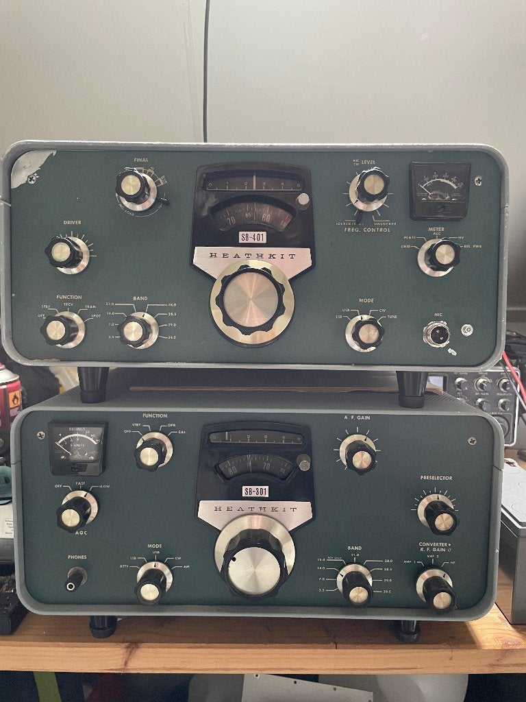 heathkit SB-401 SB-301, Ophalen, Gebruikt, Zender en Ontvanger