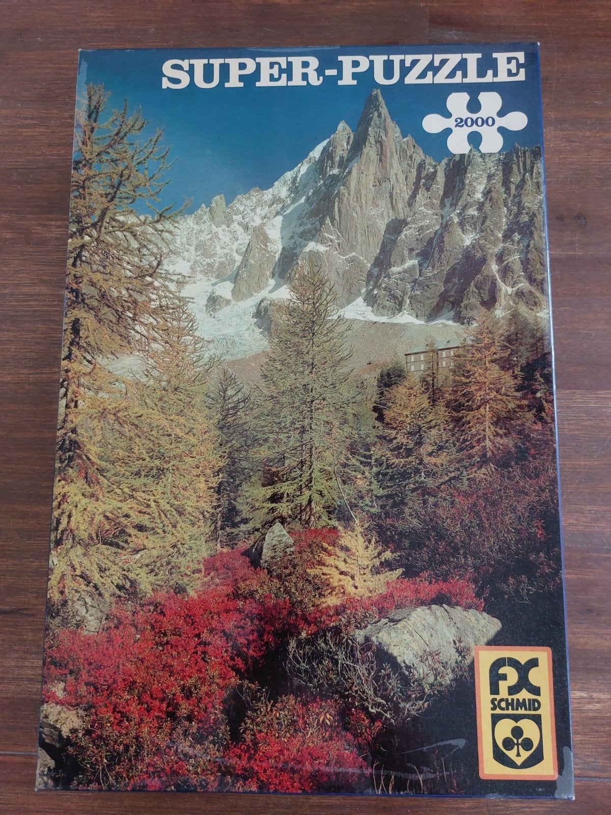 Schmidt 2000 stukjes Aguille du Dru, Ophalen of Verzenden, Meer dan 1500 stukjes, Gebruikt, Legpuzzel