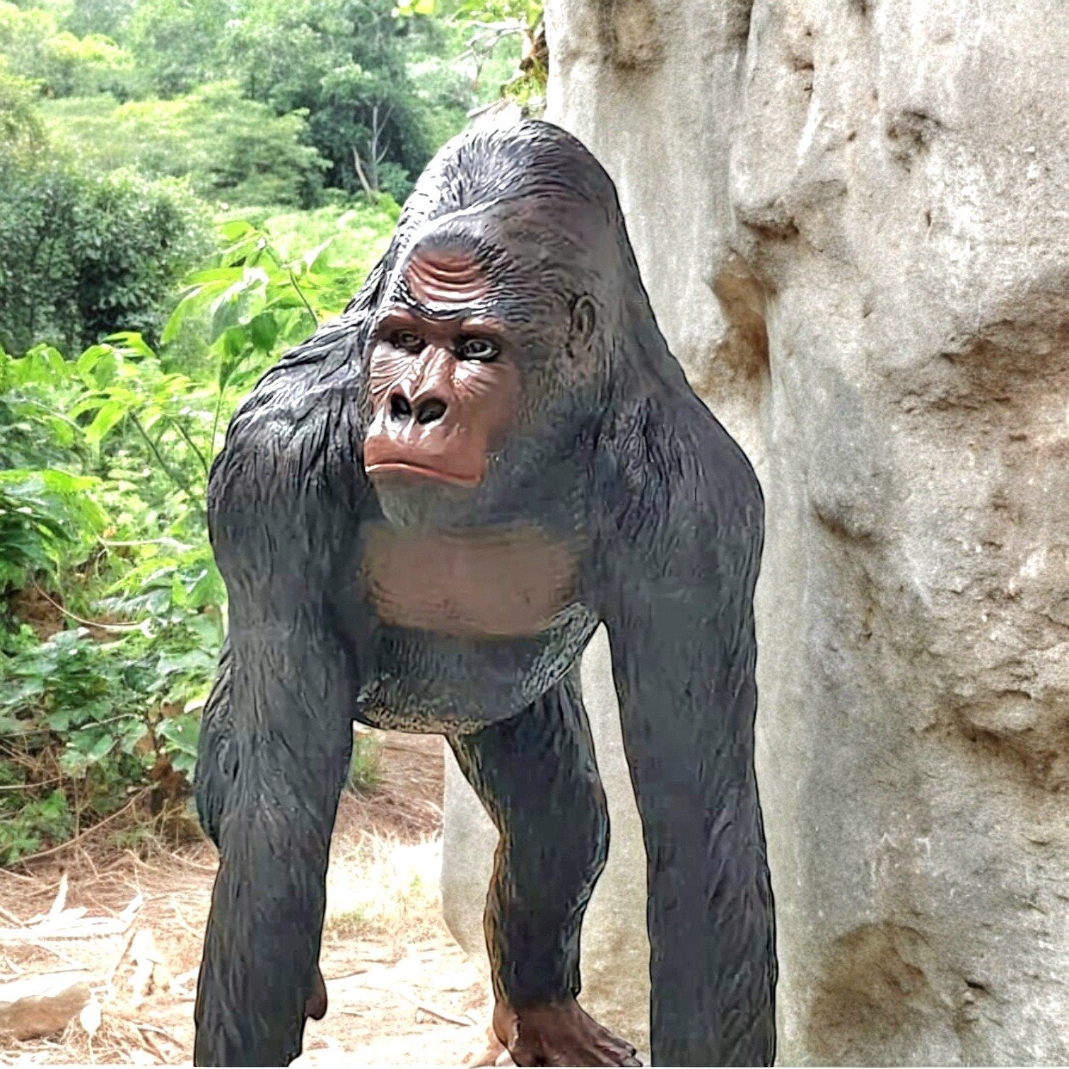 Gorilla, Olifant, Leeuw en meer | Polyester tuinbeelden, Ophalen, Nieuw, Kunststof