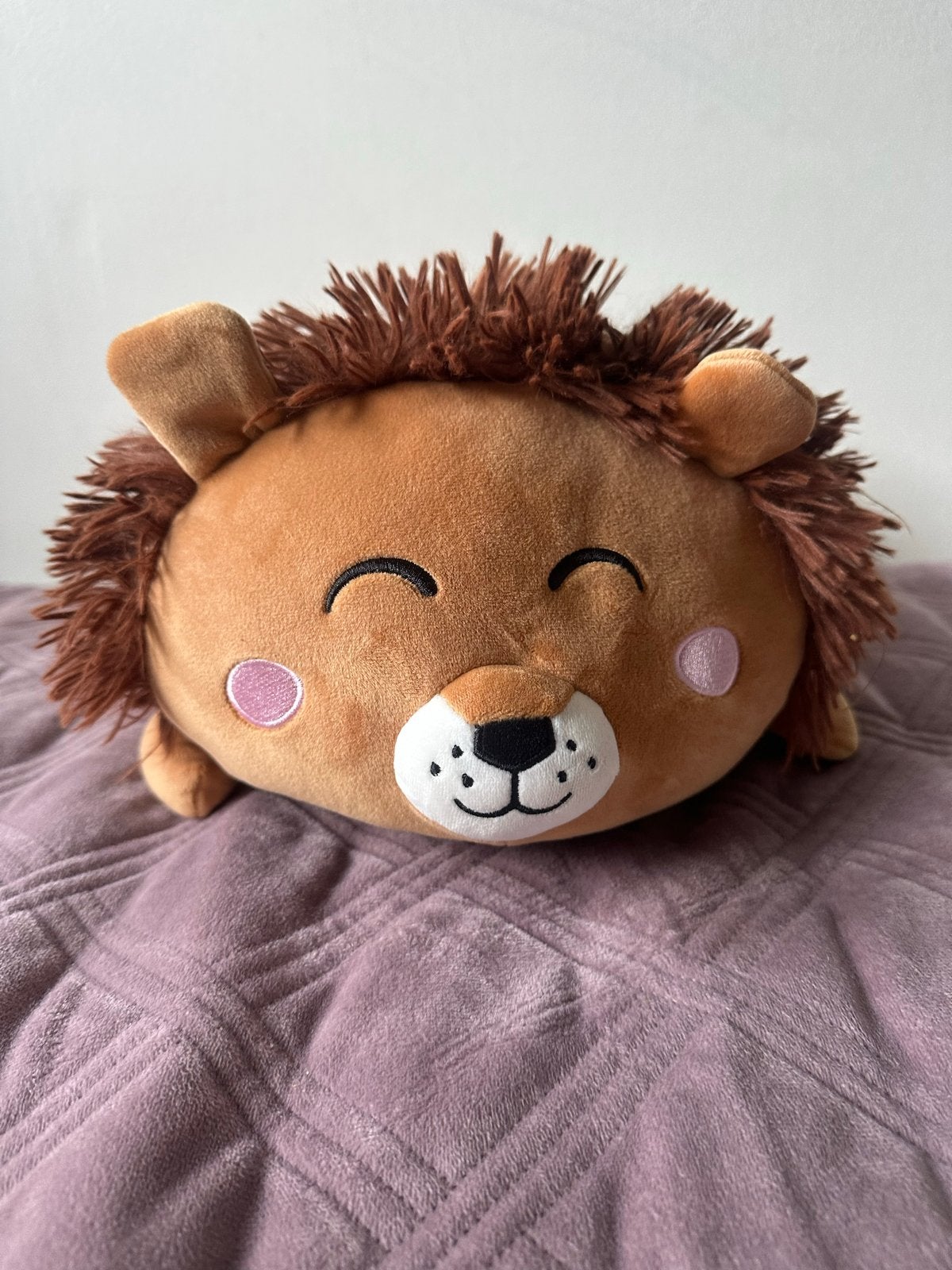 HEMA Leeuw Knuffel Kussen - Zo goed als nieuw, Hema, Ophalen of Verzenden, Zo goed als nieuw, Middelgroot (20 tot 80 cm)