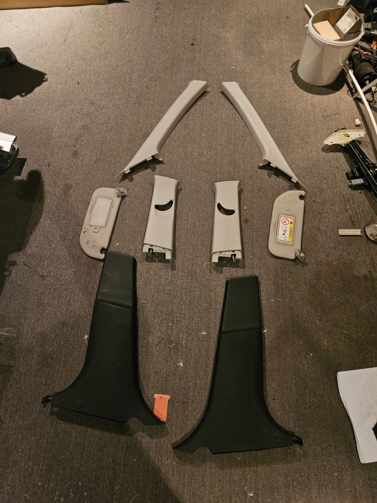 Diverse interieur delen Peugeot 108, Ophalen