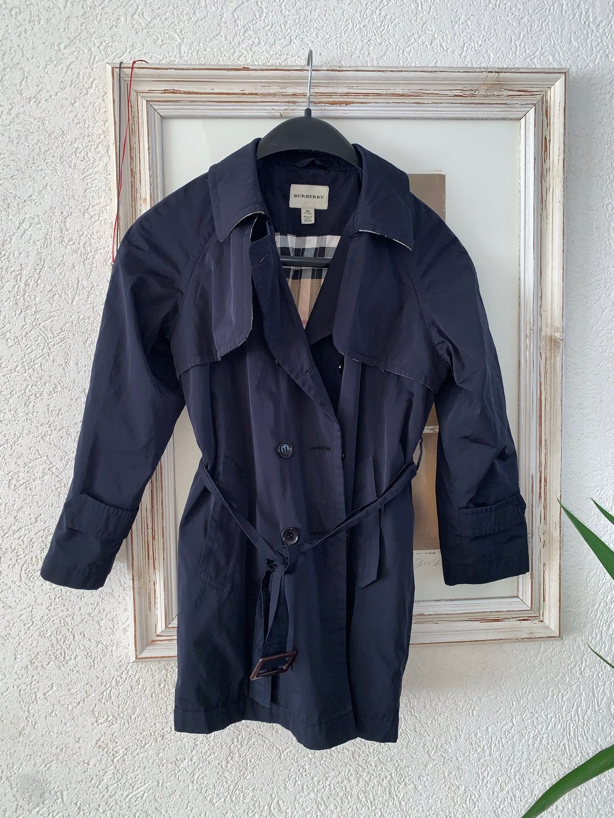 Burberry Trenchcoat voor kinderen - Maat 10 jaar, Ophalen of Verzenden, Zo goed als nieuw, Meisje