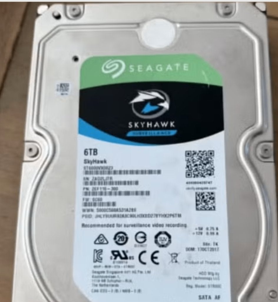Skyhawk Seagate 6TB, Computers en Software, Harde schijven, Ophalen, Desktop