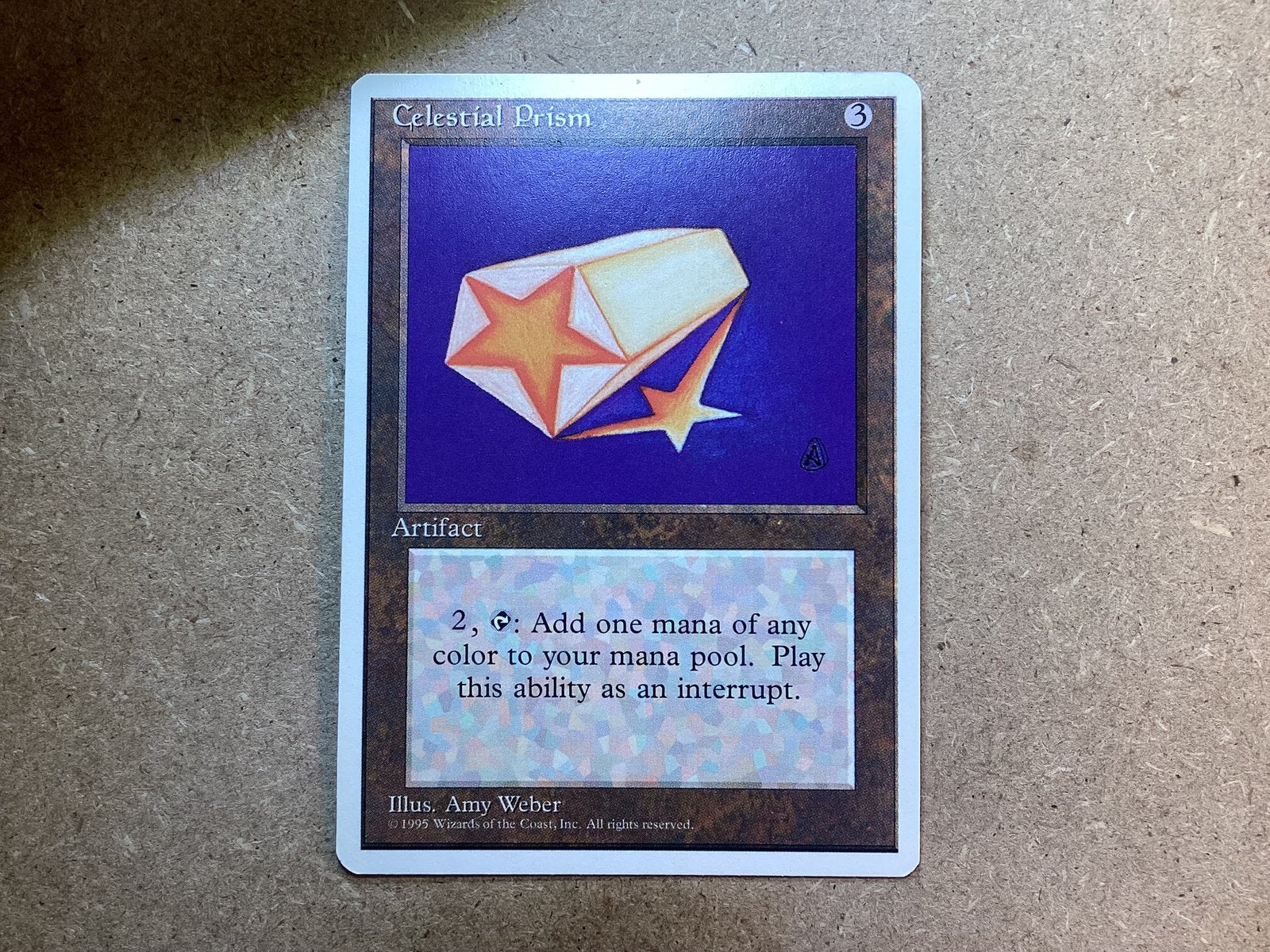 1x Celestial Prism (Excellent), Ophalen of Verzenden, Zo goed als nieuw, Losse kaart