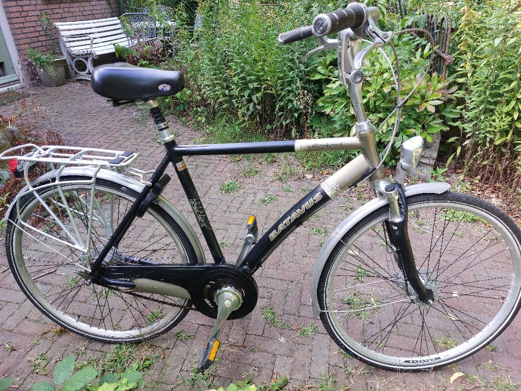 Prachtige zwarte Batavus Weekend, Fietsen en Brommers, Ophalen, Gebruikt, Versnellingen, Batavus