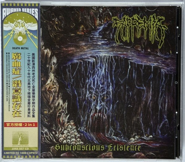 Sapremia ‎– Subconscious Existence cd death thrash  nieuw, Speciale editie, Ophalen of Verzenden, Death metal, Nieuw in verpakking
