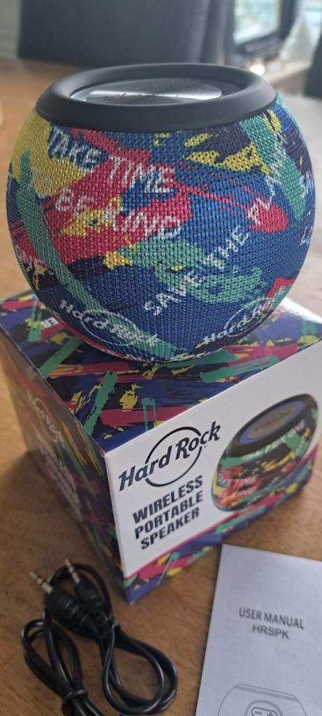 Hard Rock Cafe Wireless Portable Speaker, Overige merken, Overige typen, Nieuw, Ophalen of Verzenden