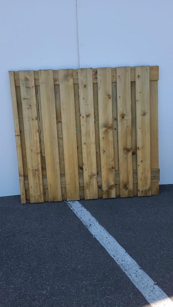 Geïmpregneerd schutting ~130cm x 143cm, Ophalen, 1 tot 2 meter, Minder dan 3 meter, Nieuw