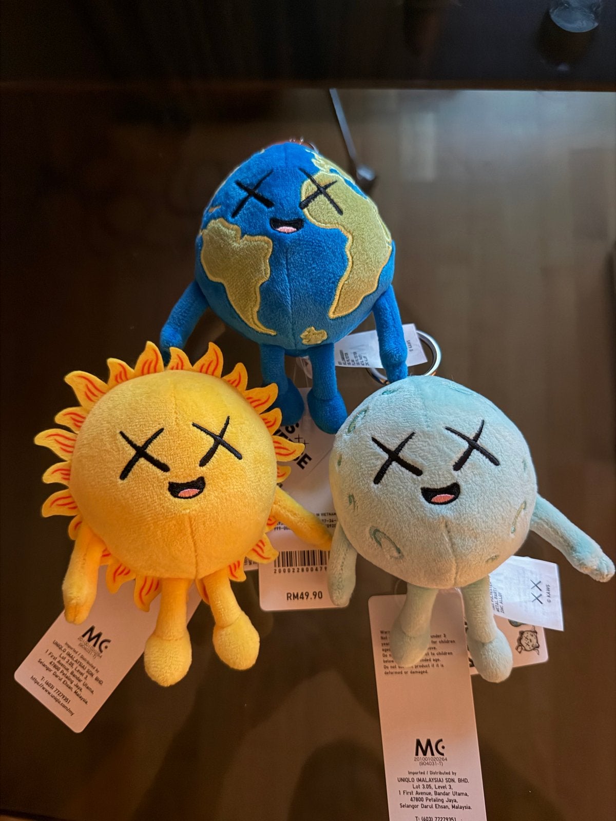 KAWS x Uniqlo sleutelhangers (volledige set), Ophalen of Verzenden, Nieuw