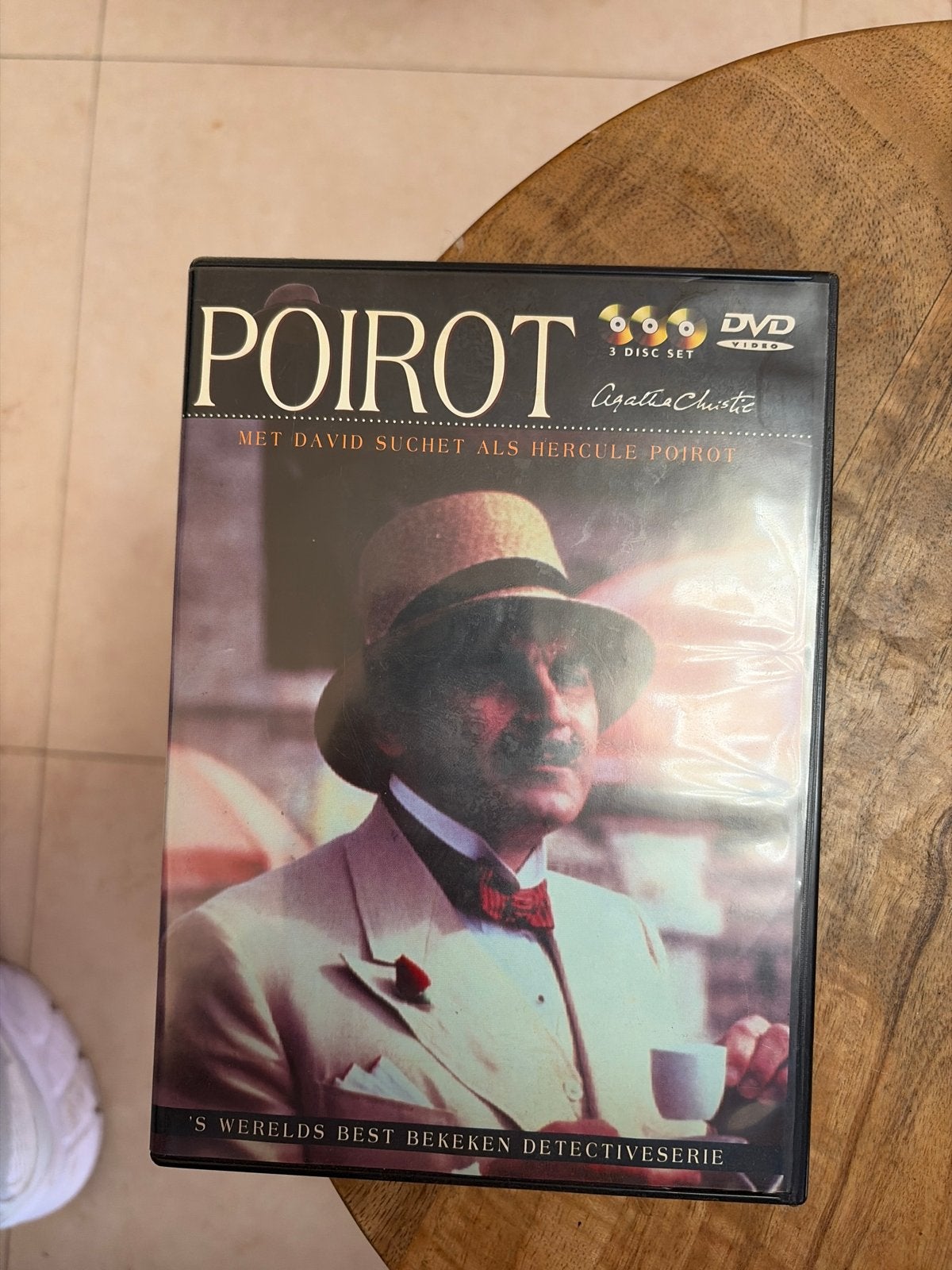 Agatha Christie's Poirot - 3 Disc Set DVD, Ophalen, Misdaad, Nederlands, Inclusief doosje