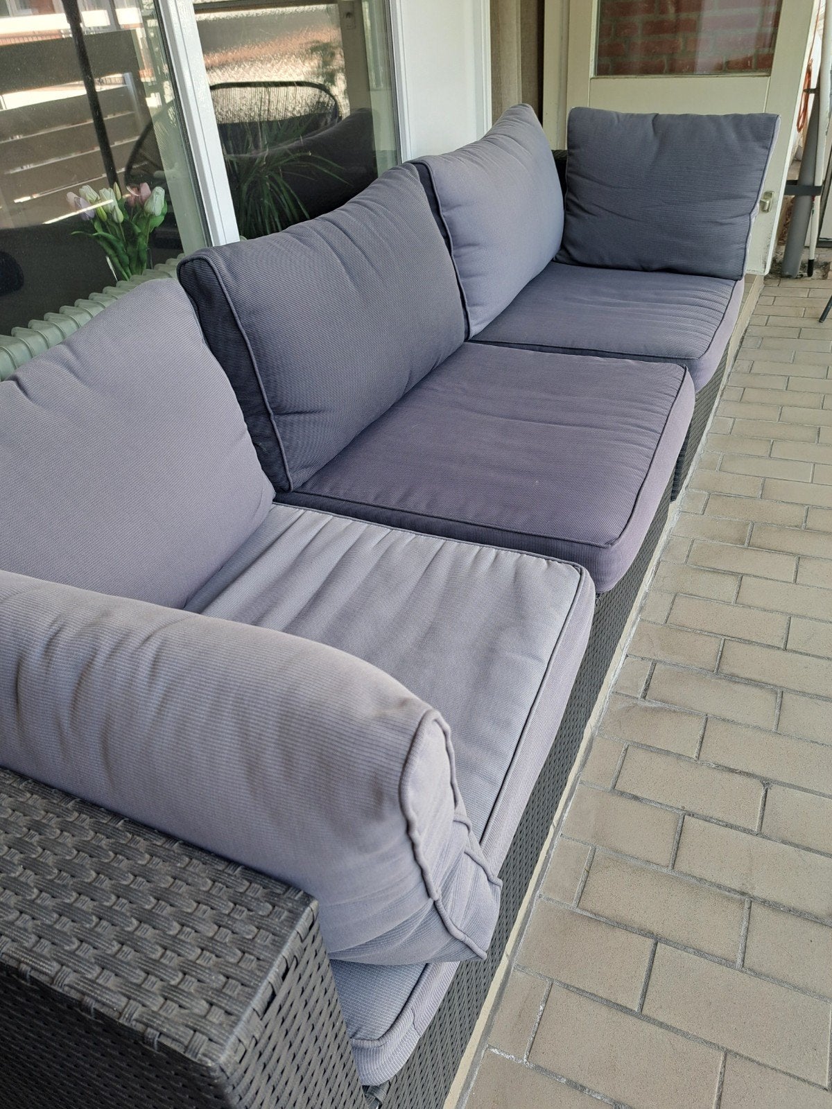 Loungeset 3-delig St. Tropez - Comfortabel en Stijlvol, Ophalen, Gebruikt, 3 zitplaatsen, Loungeset