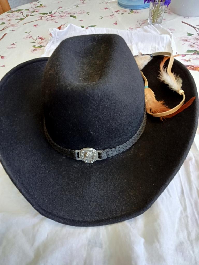 Country dance hoed dames, Hoed, Ophalen of Verzenden, Onbekend, Gedragen