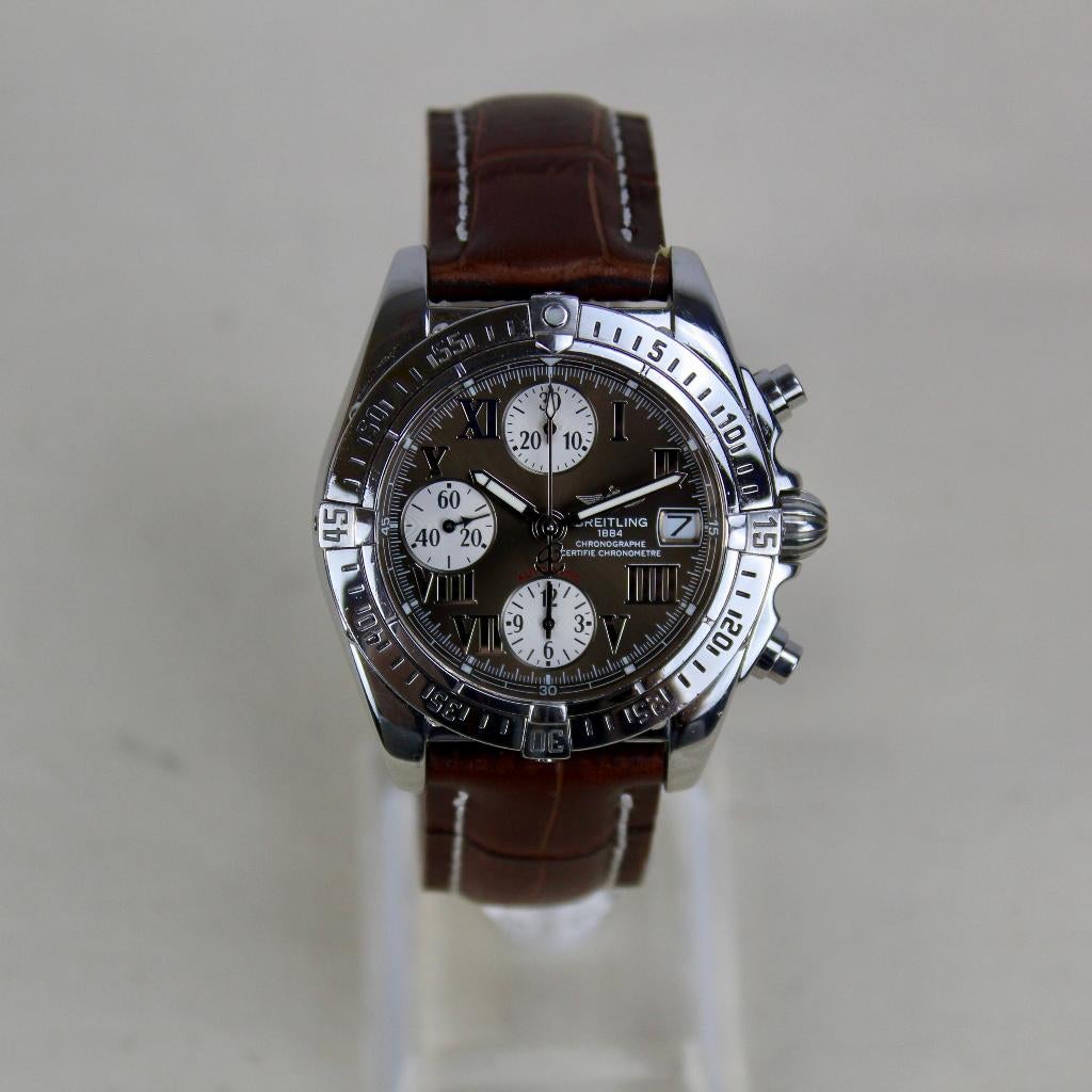 Breitling Chrono Cockpit - A13358 - Bronze plaat, Staal, Breitling, Polshorloge, Breitling