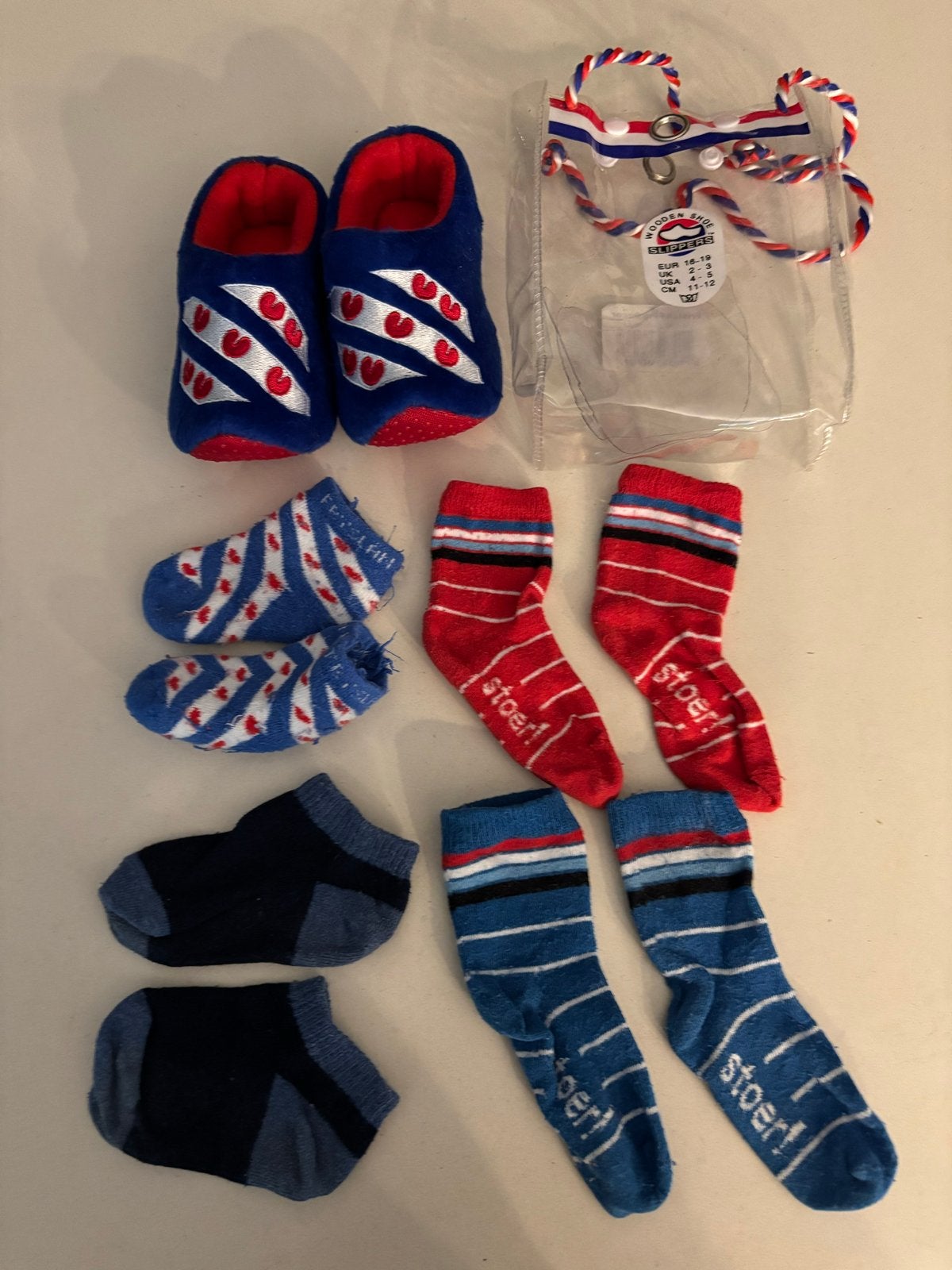 Wooden shoes klompen Babyslofjes en sokjes maat 16-19 nieuw!, Slofjes, Jongetje of Meisje, Ophalen of Verzenden, Zo goed als nieuw