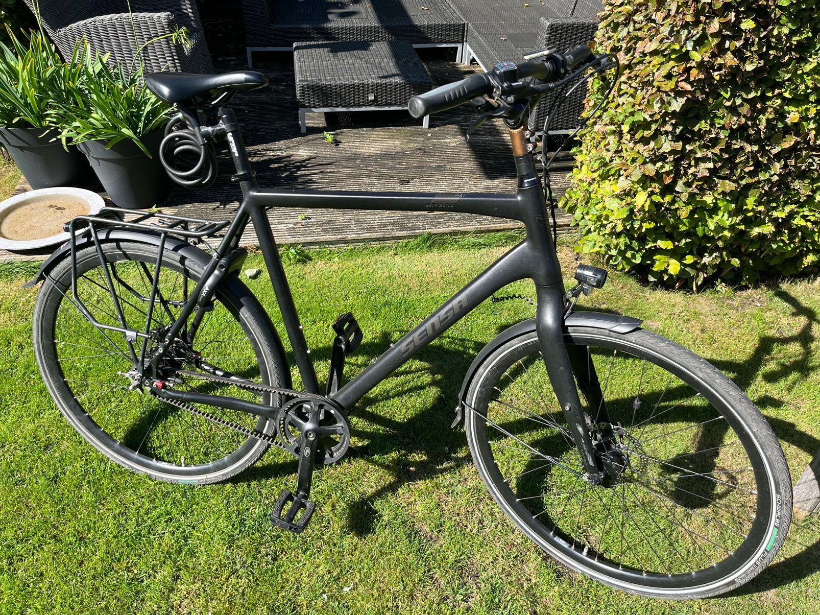 Sensa Cintura heren fiets, Gebruikt, Versnellingen, 61 tot 65 cm, Schijfrem