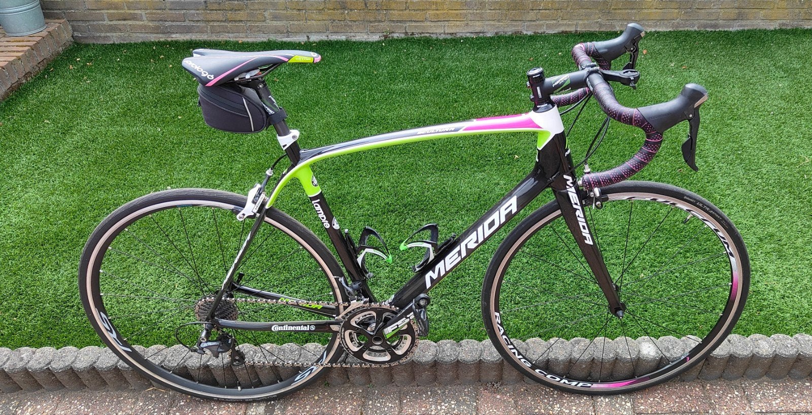 Merida Scultura/Lampre Racefiets 905 - Carbon frame, 28 inch, Gebruikt, Carbon, Meer dan 20 versnellingen